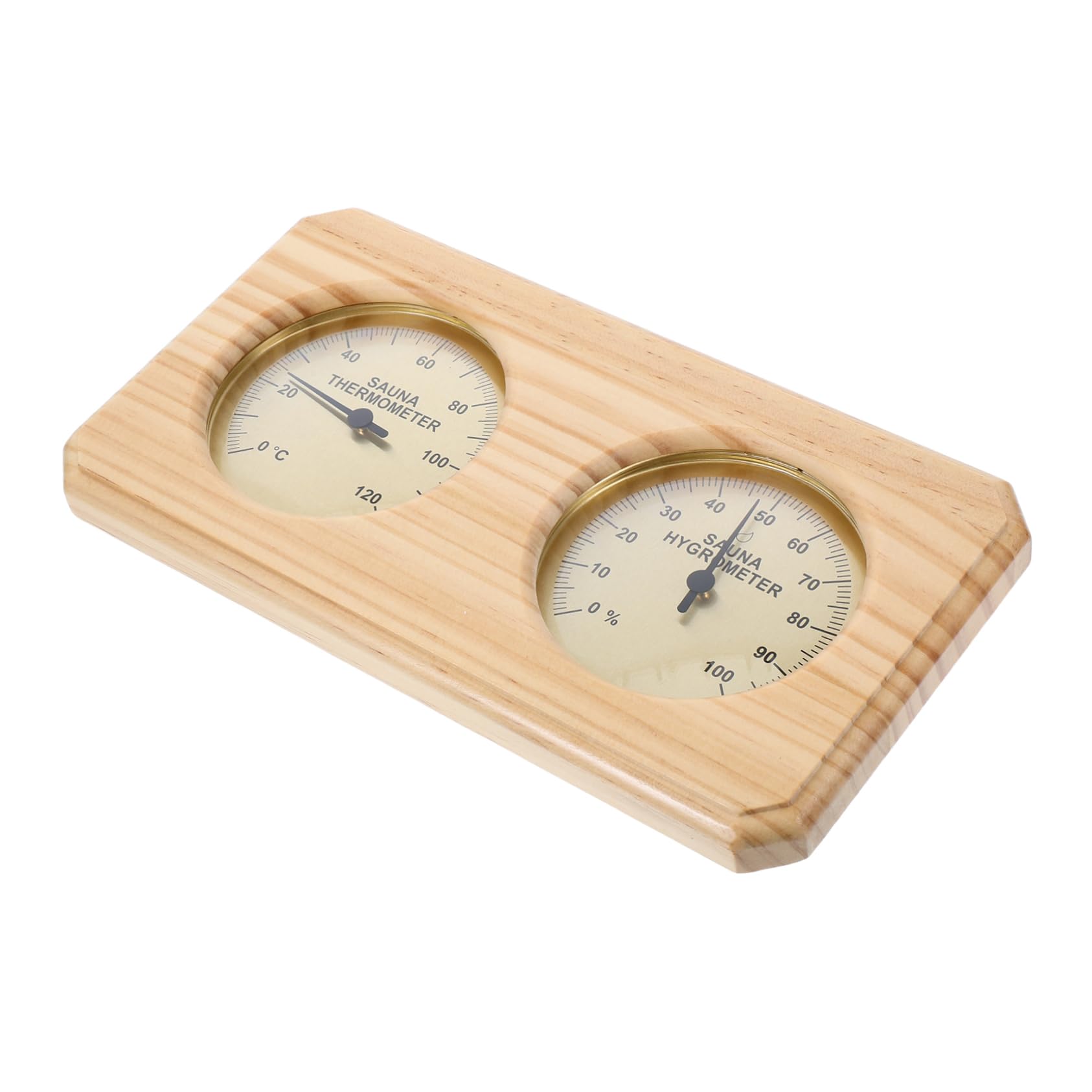 Wandmontiertes Sauna Thermometer mit Hygrometer