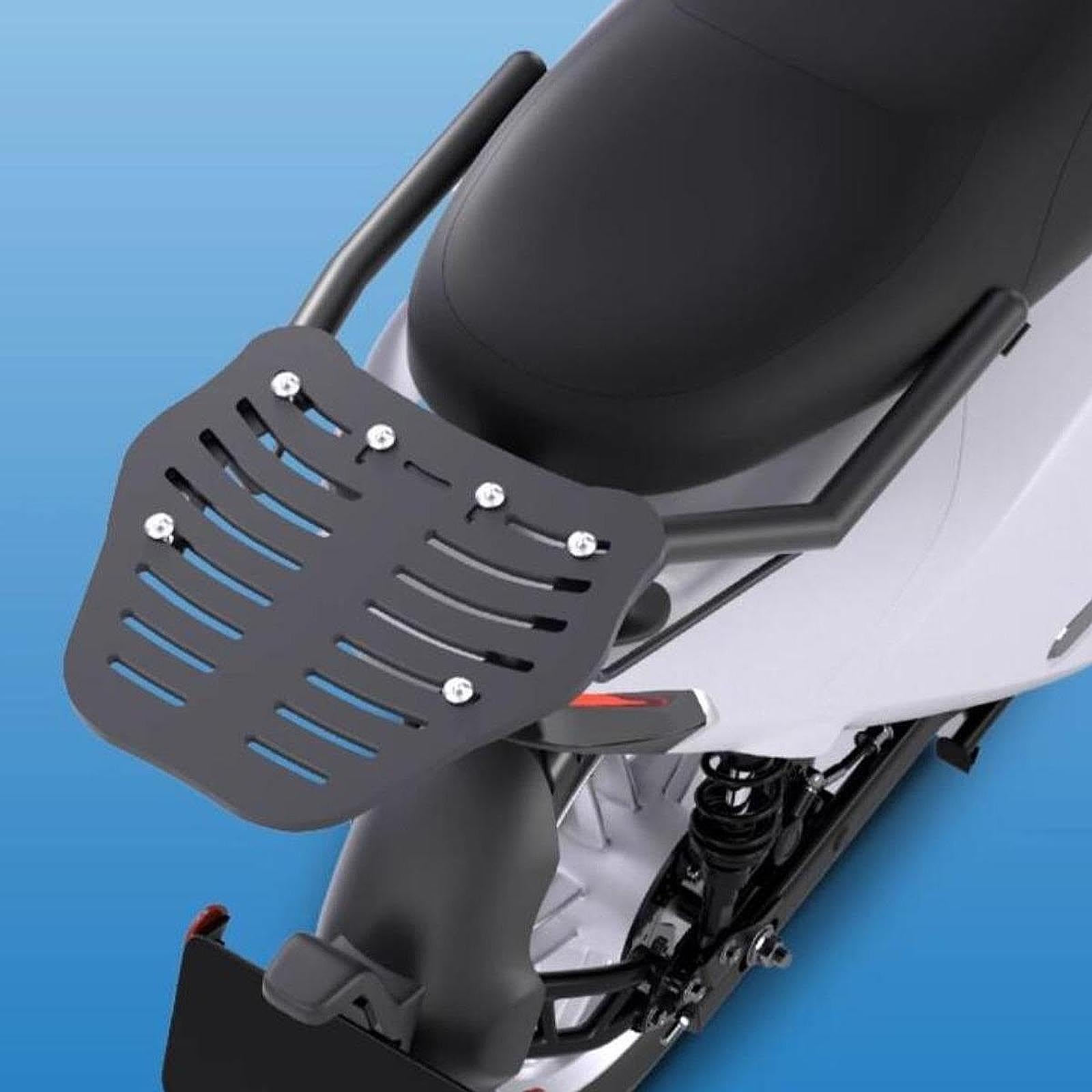 Portaequipajes Trasero Genérico para Motocicleta, Trasero para Motocicleta, Portaequipajes Trasero para Motocicleta, Portaequipajes de Carga para Asiento Trasero, Aleación Ajustable