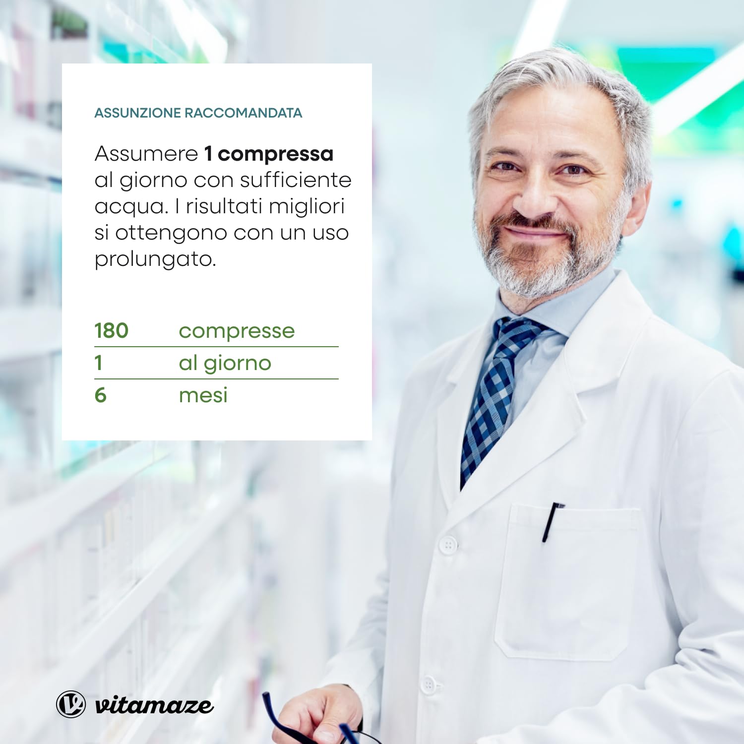 Vitamaze® Vitamina K2 MK-7 200 mcg All Trans 100% Alto Dosaggio Menachinone, 180 Microcompresse Vegan, Qualità Tedesca, Naturale Integratore Alimentare senza Additivi non Necessari