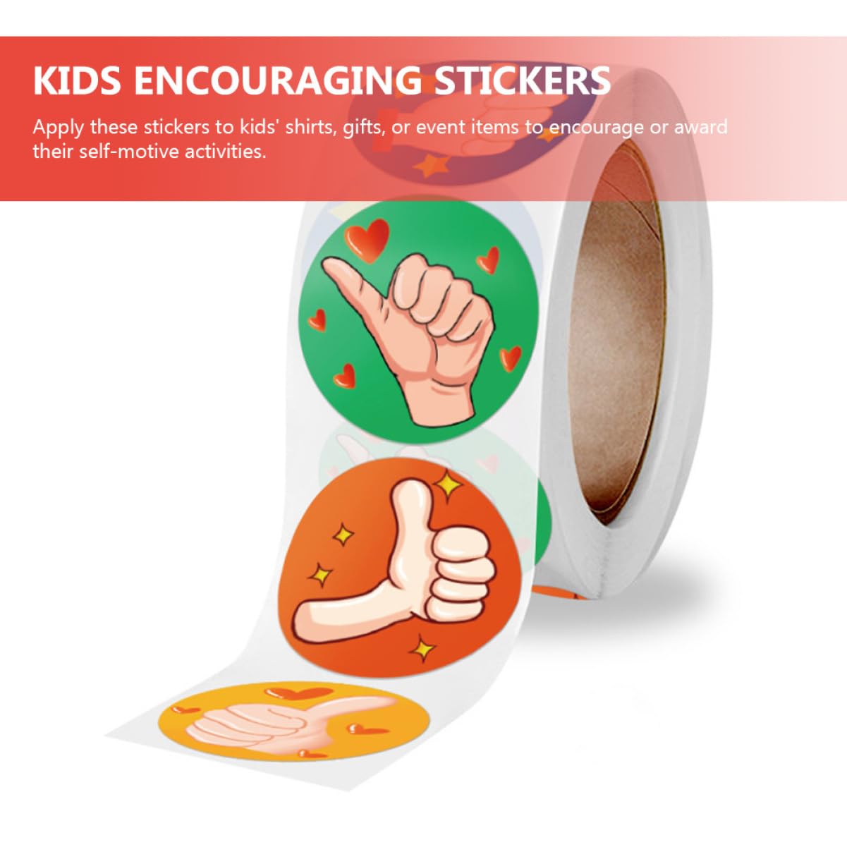 SHINEOFI 24rotoli Adesivi Incoraggiamento Per Insegnanti Stickers Motivazionali Cartoon Etichette Decorative Per Aula Per