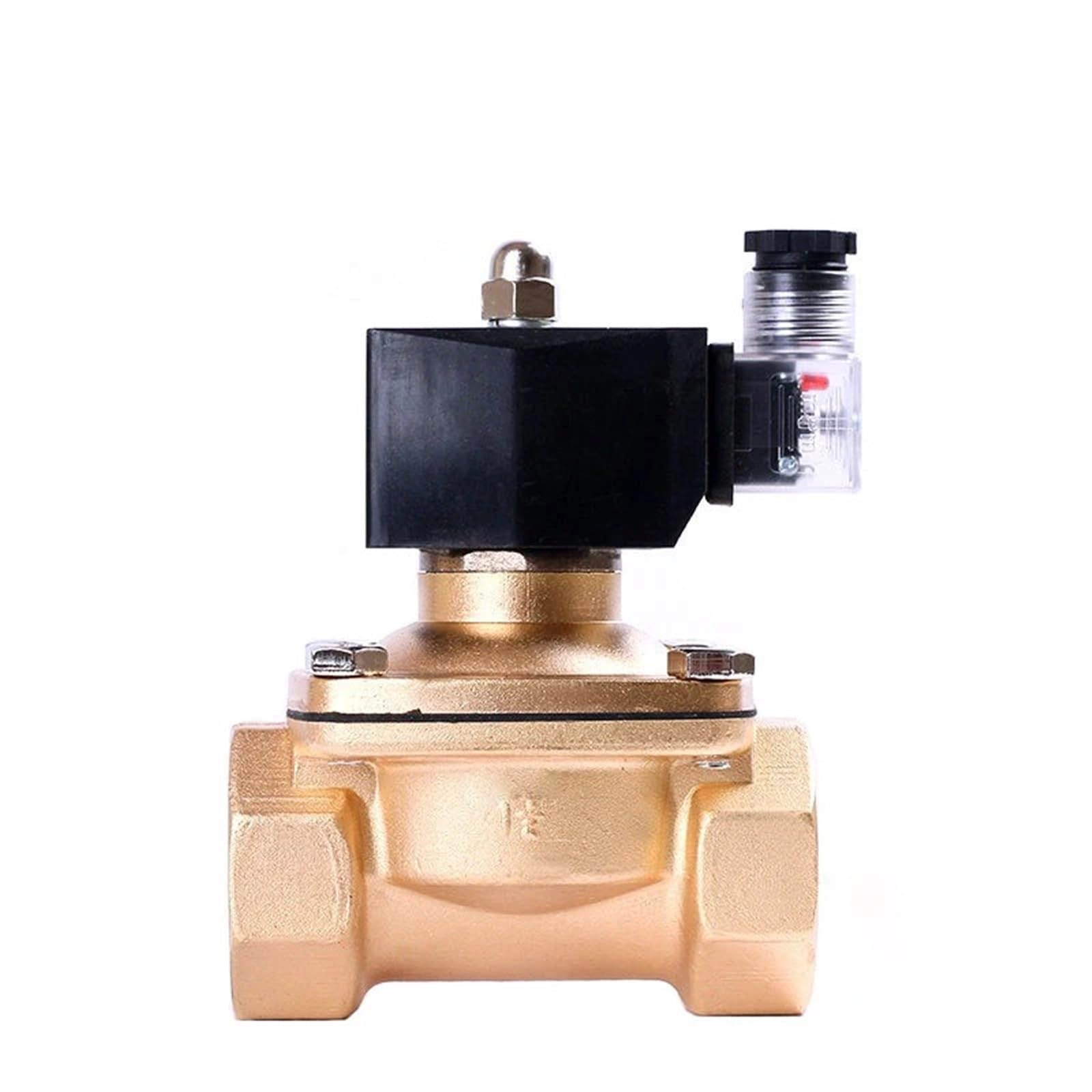 Électrovanne en laiton DN40 coupure automatique gaz de pétrole et eau 240V
