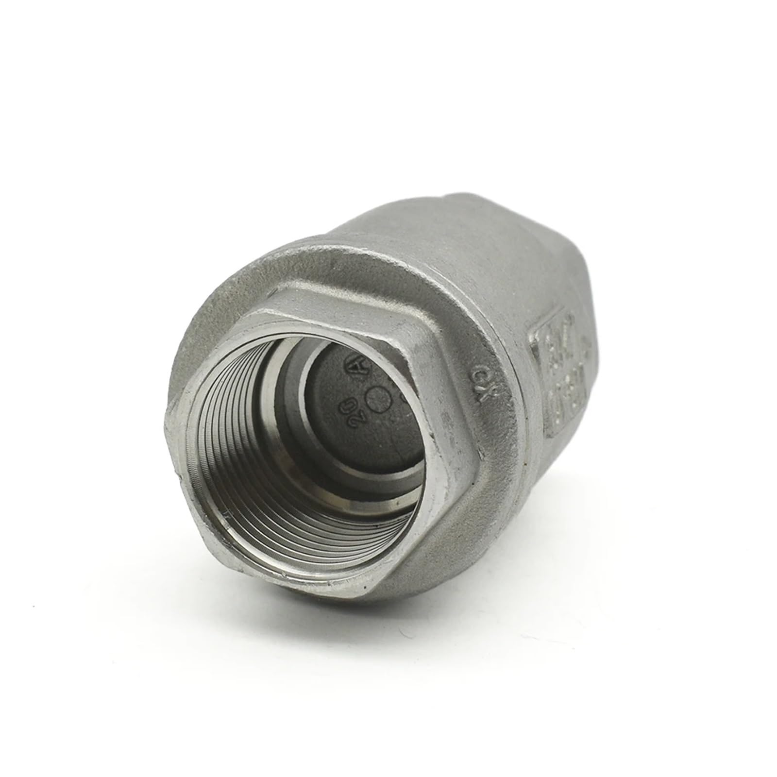 Valvola di ritegno verticale con filettatura femmina in acciaio inossidabile 316 BSP - 1/2"/3/4"/1", valvola di non ritorno unidirezionale for sistemi di fluidi industriali(1")