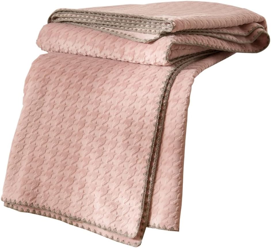 HBJWOV Blanket Girls Dormitory Coral Blanket Office Nap Sofa Blanket