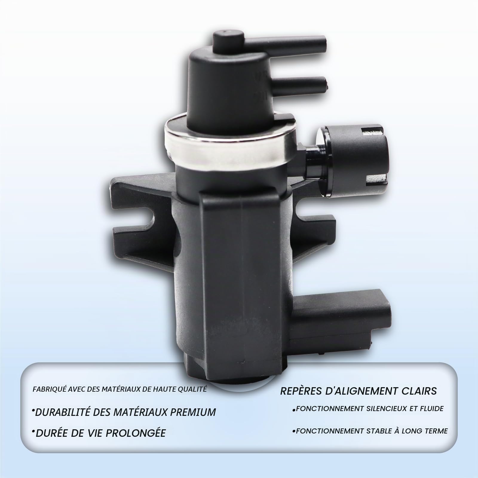 Électrovanne Pression Turbo 1618S5 1628N1 avec Peuge0t Citroën pour 2.0 HDi D Multijet 9641726680 9645029180