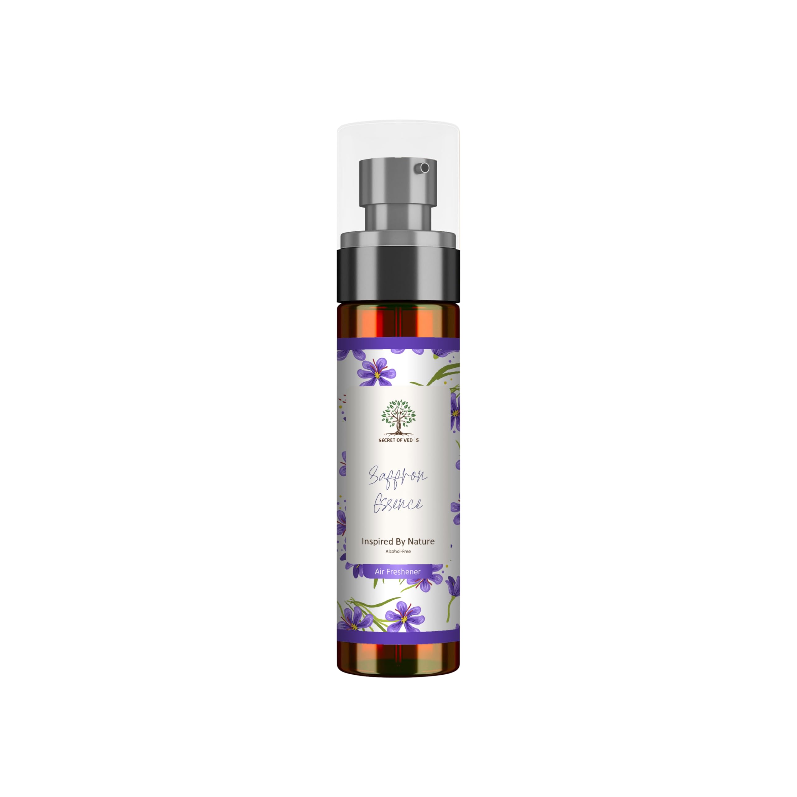 Premium Saffron Breeze Air Freshener Room Spray 100ml Long Lasting Luxury Air Freshener & Odour Neutraliser, Warm Spiced Home Fragrance Mist for Living Room, Bathroom & Office