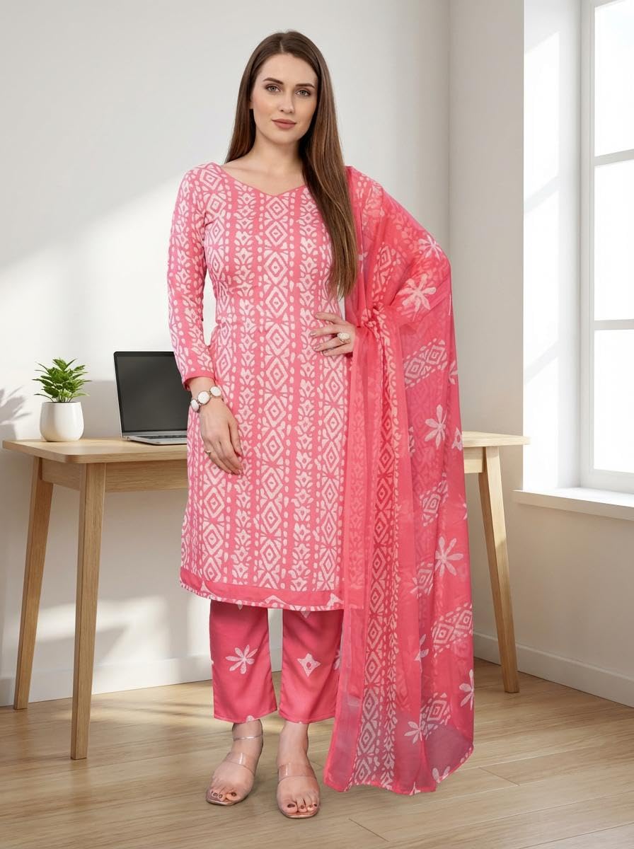 anand sarees ANAND Women's Unstitched Crepe Printed Dress Material-picture-22