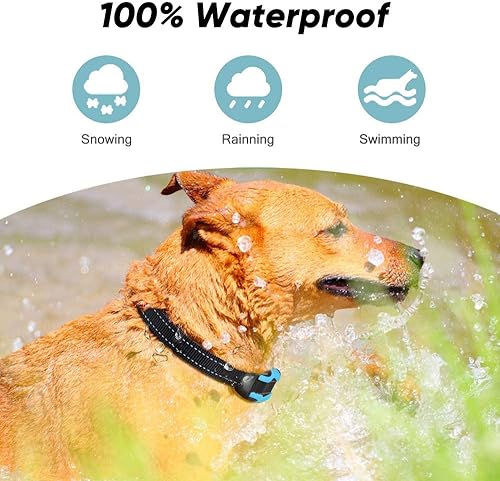 Miniatura 6 de PcEoTllar Valla eléctrica para perros, sistema de valla subterránea recargable para perros, sistema de contención de mascotas, 1 receptor de collar