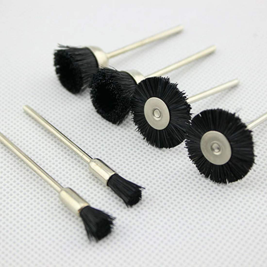 DIY Crafts Design No # 7, Pack of 10 Pcs, Nylon Bristle Wire Cup Wheel Cleaning Polishing Brushes (Design No # 7, Pack of 10 Pcs) 3