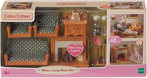Miniatura 14 de Calico Critters - Juego completo de muebles para casa de muñecas.