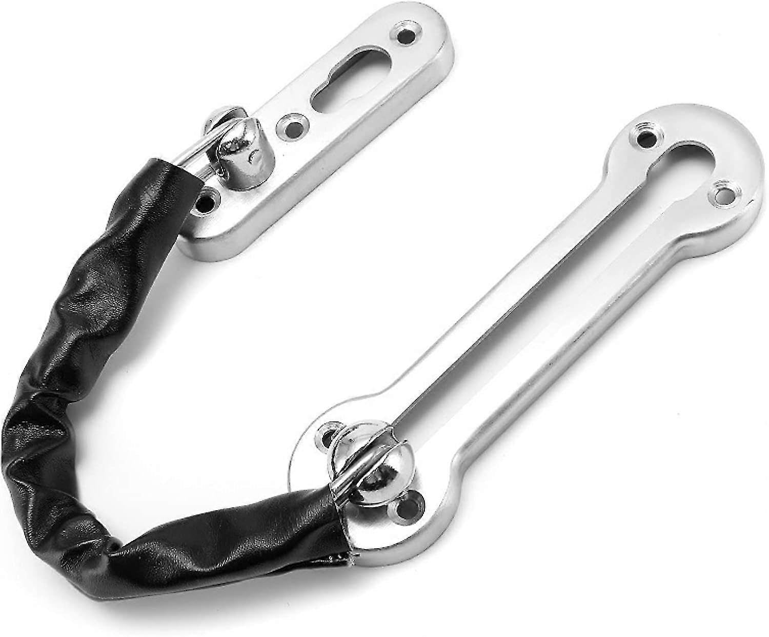 Joyhappst Image Color Stainless Steel Anti-Theft Chain 2.0 Thickened Door Chain Buckle Security Lock Bedroom Door Bolt Hotel Butterfly Bolt