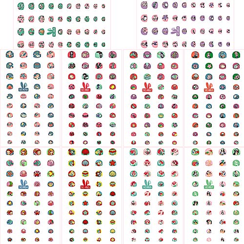 Mermaid Kids Nail Art Stickers Decals For Little Girls, 200+ Aniuvot Children Mermaid Princess Nail Wraps Tips For Fingernail Toenail Acrylic Nail Decoration Birthday Party Favors #TOP5