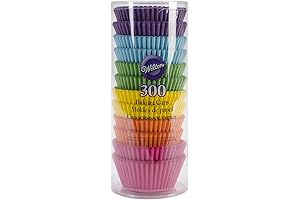 Rainbow Cupcake Liners: Wilton's Cupcake Liners for Vibrant and Festive Treats