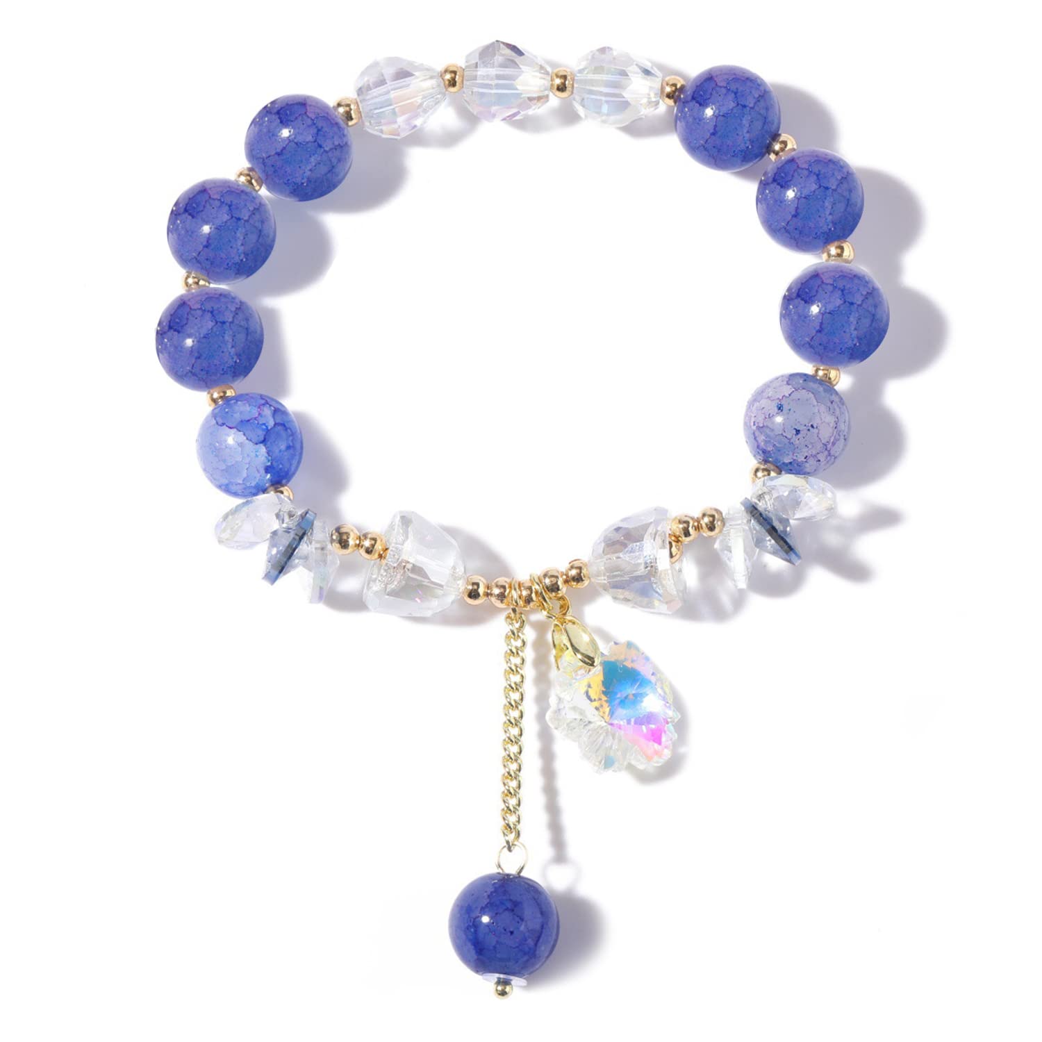Peora Gold Plated Beads Studded Bracelet Stylish Fashion Jewellery Gift for Girls & Women (PX9B123) (B0C1CH15N9) Amazon Price History, Amazon Price Tracker