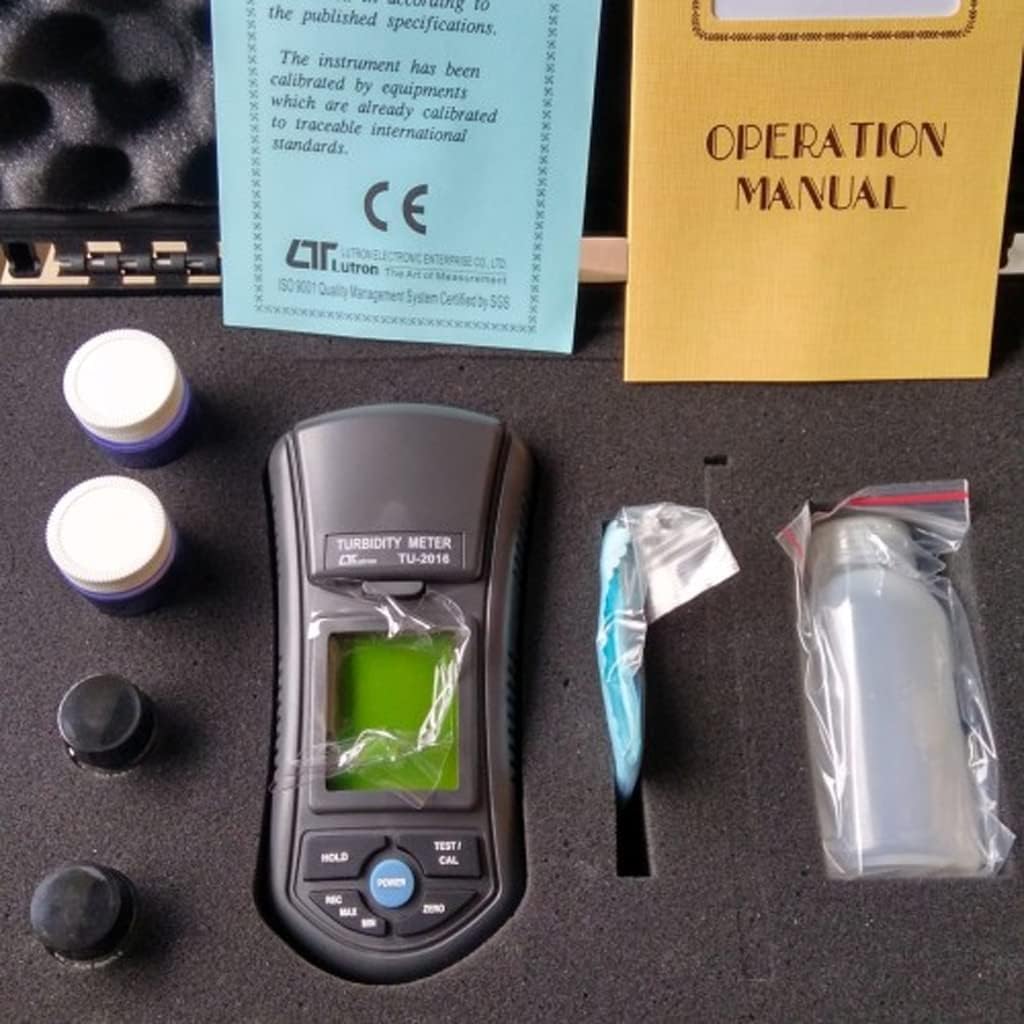 *Envío el mismo día*Medidor de turbidez portátil de alta precisión Probador de calidad del agua Analizador de turbidez | Certificado de calibración Modelo: TU-2016