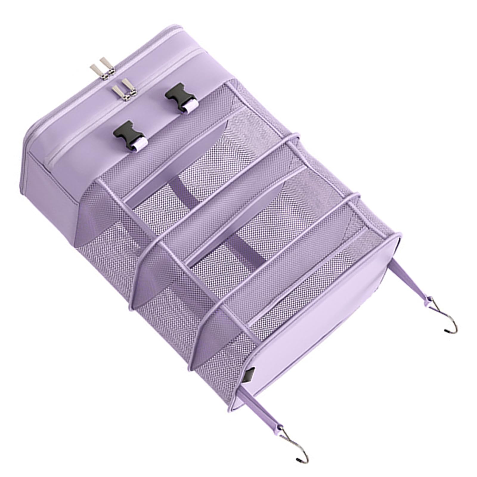 Oxxggkao Sturdy Polyester Hanging Storage Pouches with Multiple Compartments Keep Your Items Neat and Tidying Polyester Closet Planner