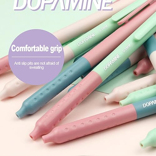 Miniatura 4 de Bolígrafos de gel, 8 bolígrafos de tinta negra, de secado rápido, punta fina de 0.020 in, bolígrafo retráctil para suministros escolares, toma de