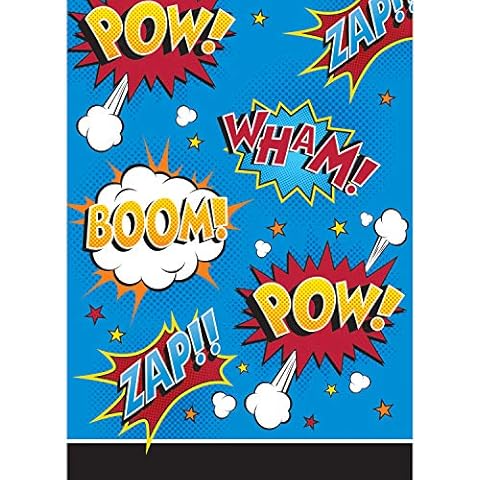 Creative Party 324839 Comic Slogan Bolsas de botín de plástico - 8 piezas Cover