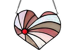 Heart Stained Glass: A Touch of Radiance for Your Abode