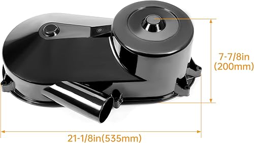 Miniatura 2 de HESACA - Cubierta exterior de embrague compatible con Polaris Big Boss Scrambler 1998-2001 Sportsman Magnum Worker Diesel 325 335 455 500 Reemplazo