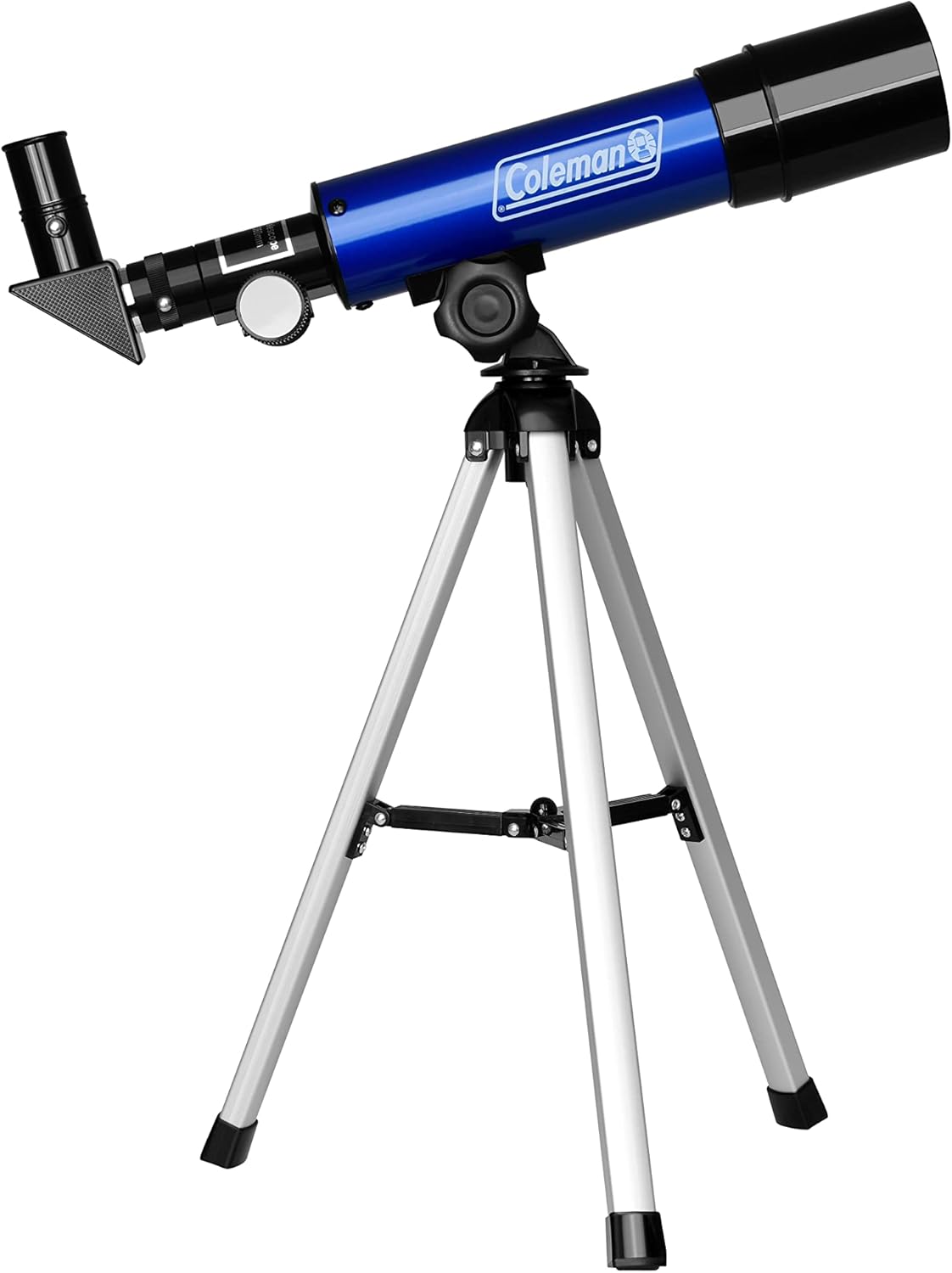 Coleman 360x50 Refractor Telescope Kit with Heavy-Duty Carrying Case - Electric Blue