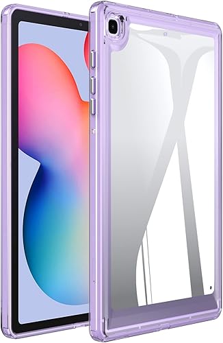 DWaybox Funda para Samsung Galaxy Tab A7 Lite de 8.7 pulgadas T220T225T227, marco flexible de TPU, delgada, ligera, antiarañazos, a prueba de