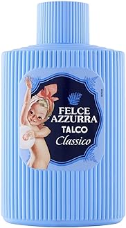 Paglieri Felce Azzurra Talcum Bottle, 7 Ounce