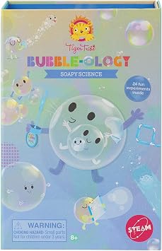 Tiger Tribe, Bubble-ology - Soapy Science, Bubble Lab Kit, Science Lab For Kids, STEM Toys, Presents For 8 Year Old Boys & Girls