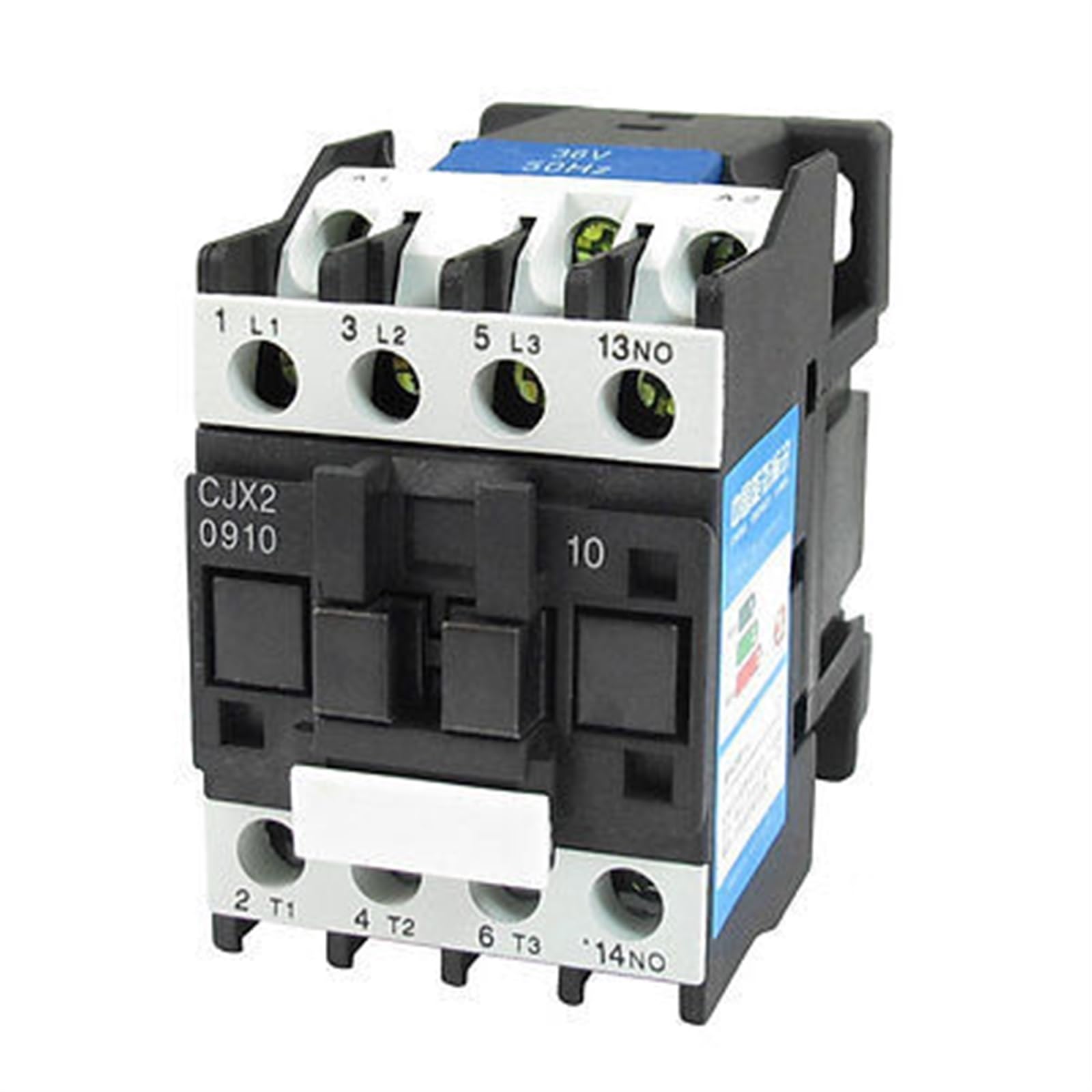 Contactor de CA CJX2-0910 con aislamiento 660 Ui y corriente de 20A Ith para motores 2