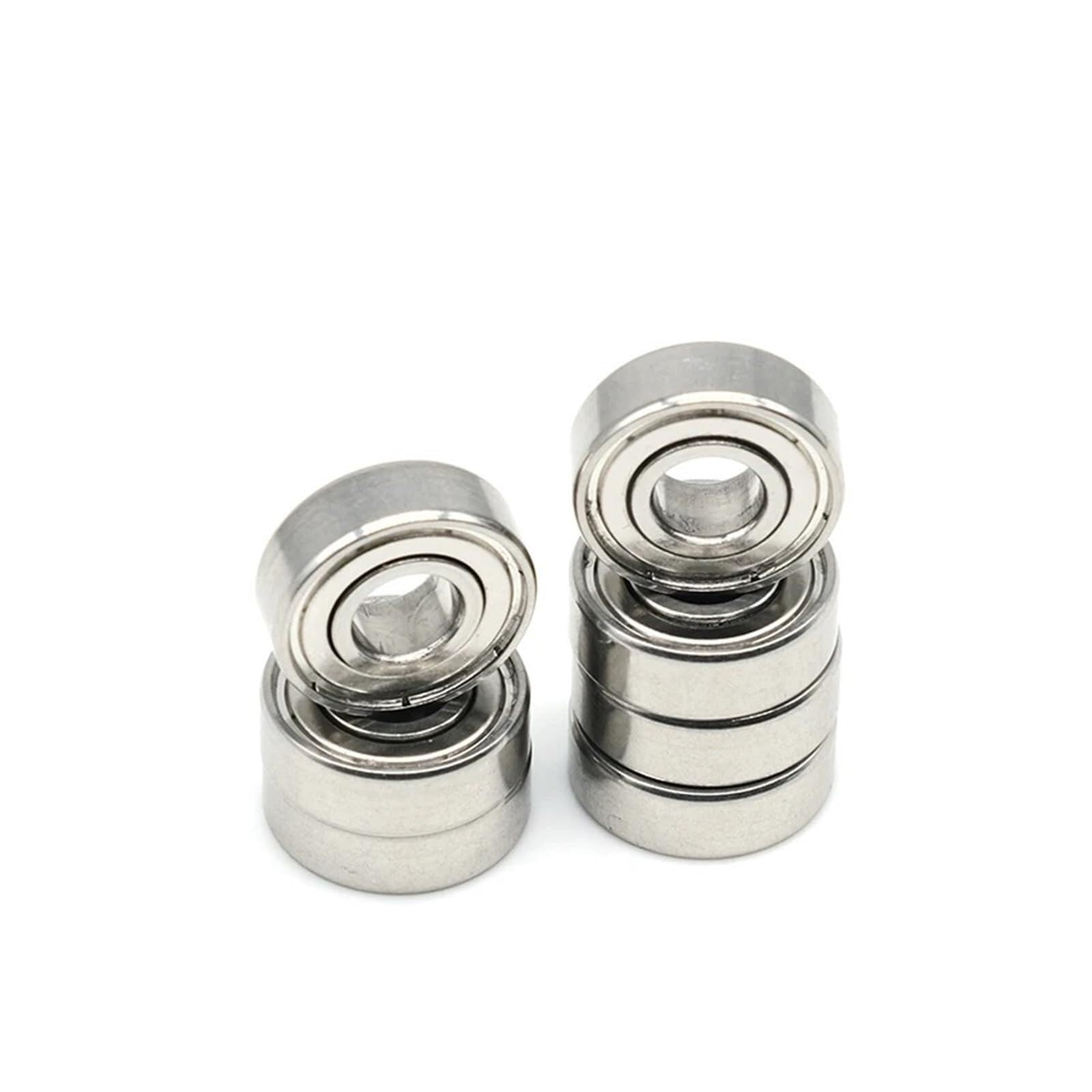 Gqnblvhzupdm One Color Industrial Shaft Bearings, 10Pcs S625zz Abec-9 5X16x5mm 625 Stainless Steel Ball Bearing Lucky