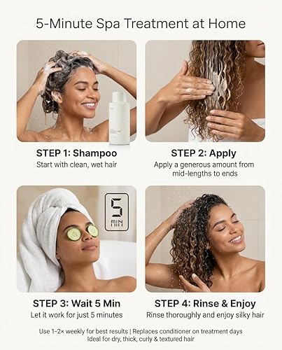 Miniatura 7 de SEACRET Minerals - Máscara de pelo de barro, con aceite de argán y minerales del mar muerto, una mascarilla para el cabello dañado, apta para todo