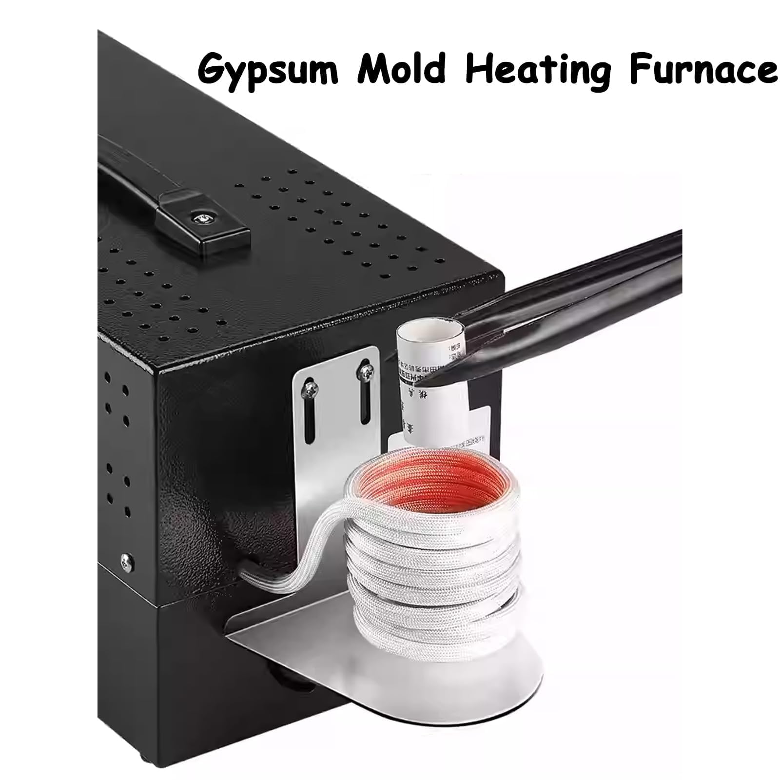 Four électrique de fusion | 1300 W, température maximale de 900 ℃ pour la fabrication de bijoux et le moulage de métaux | Four électrique pour amateurs et professionnels