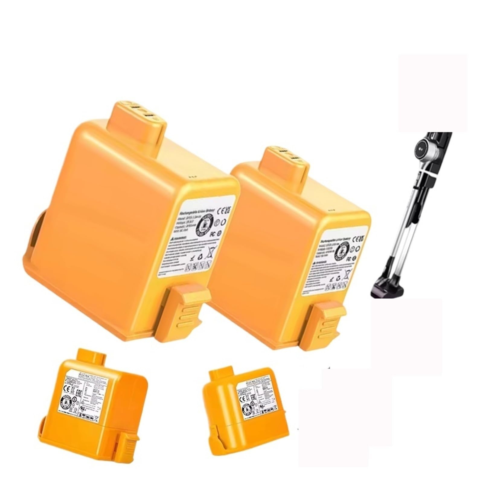 Batteria agli ioni di litio da 25,2 V EAC63382204, compatibile con LG, aspirapolvere cordless Cordzero A9 A9+ Sostituisci(2800mAH)