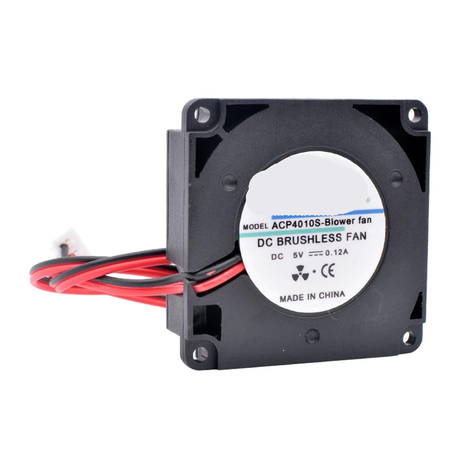 JJKKOZVQF 1PCS 4010S-Blower fan 4cm 40mm fan 40x40x10mm DC5V USB 12V 24V cooling fan(12V XH2.54 2pin)