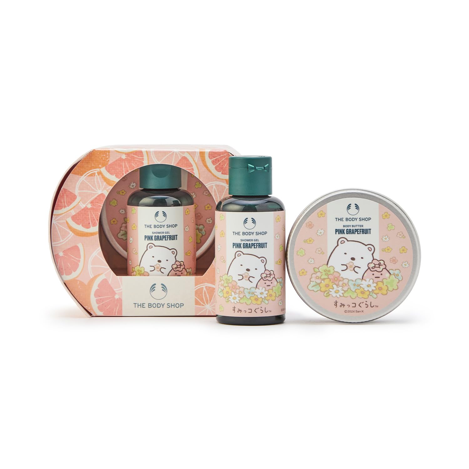 THE BODY SHOP ボディローション 6種セット すみっコぐらし すみっこ※まで、うるおう贅沢 新感覚のとろけるクレンジング