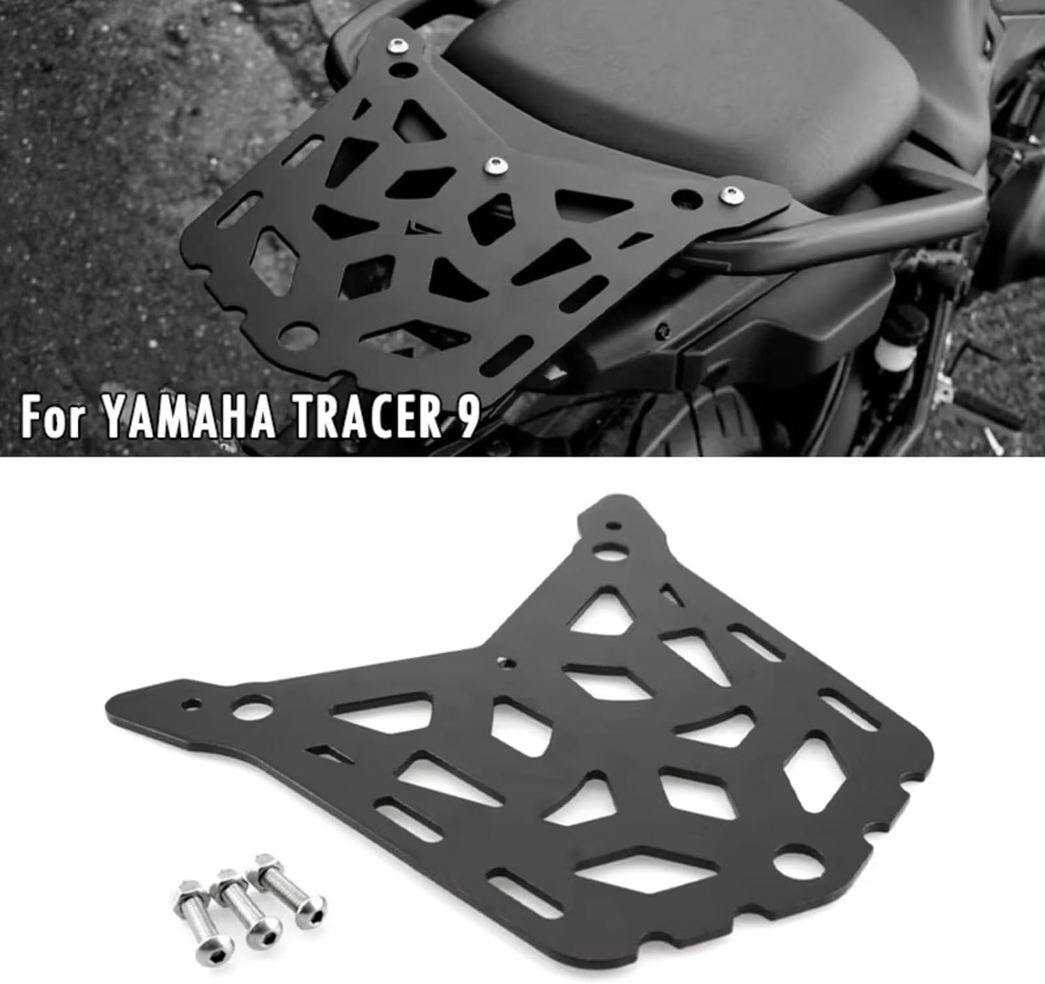 Motorcycle Rear Luggage Rack Cargo Holder Top Box Carrier Shelf Bracket Accessories for Yamaha Tracer 9 9 GT NIKEN GT 2021-2025