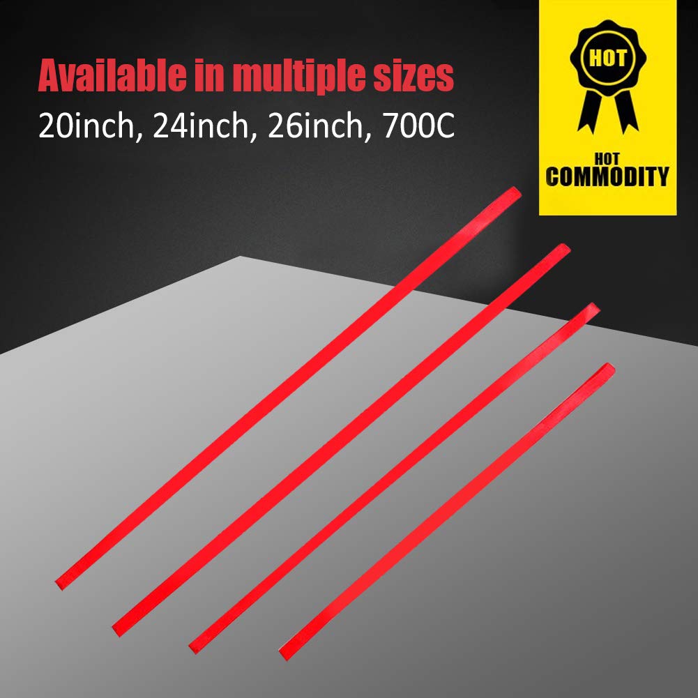 2 Bandes Anti-crevaison TPU Pour Pneus De Vélo – Protection Jante 12 à 29 Pouces, Résistantes Et Faciles à Poser