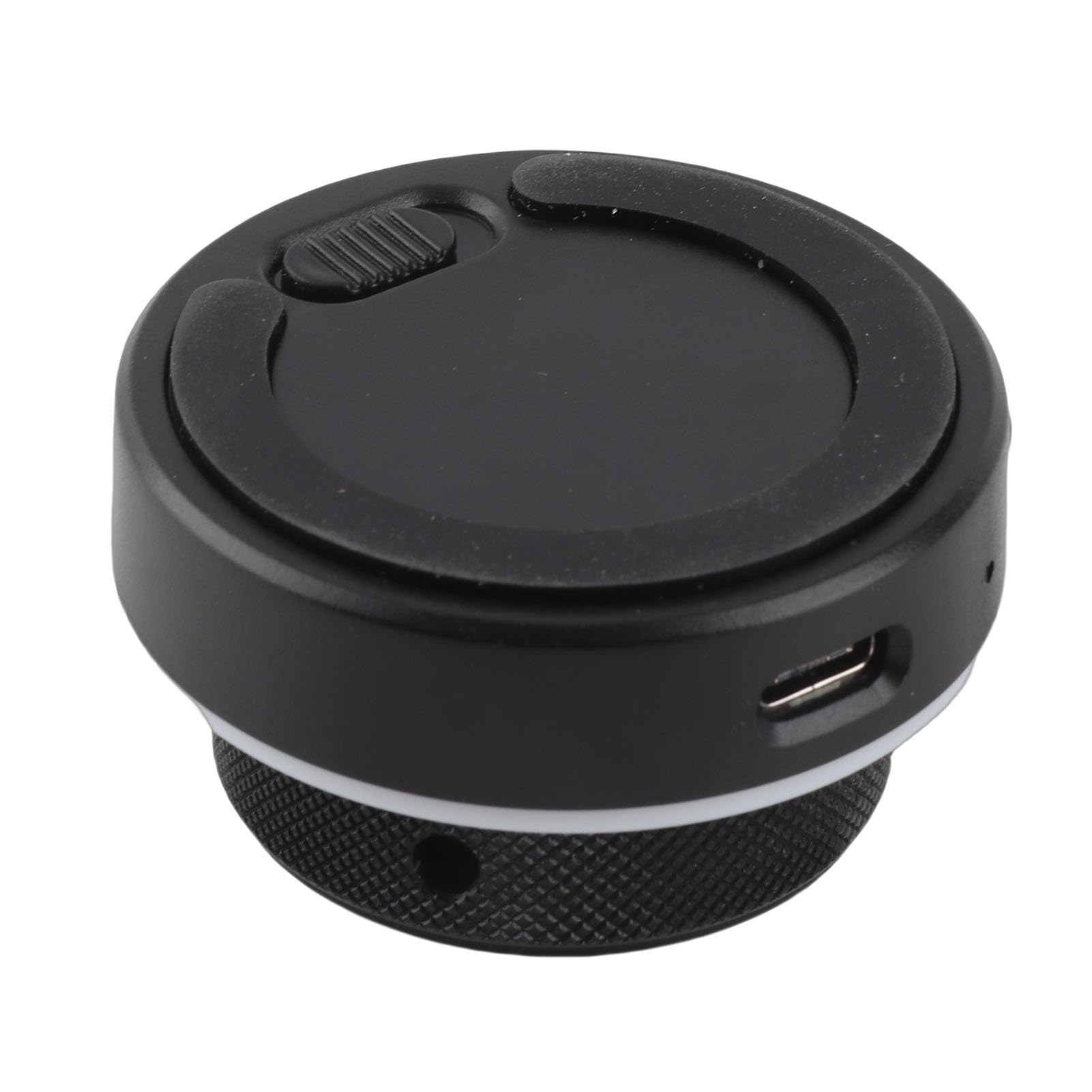 Bewinner Bouton de Contrôle du Volume Bluetooth, connectivité 2,4 G BT USB C, Cadran de Contrôle RVB pour PC, Ordinateur Portable, Tablette, Téléphone, Raccourcis de Réglage du Volume et
