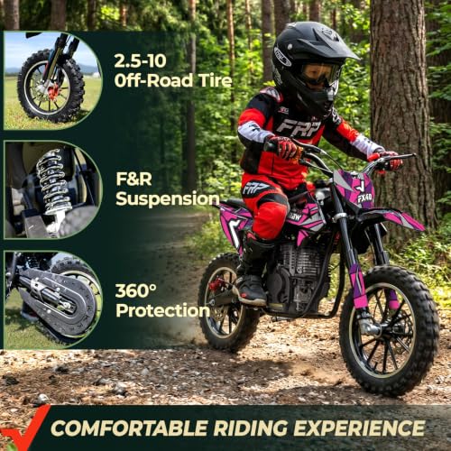 Image of FRP FX40 Gas Dirt Bike for Teens 40cc 4-Stroke Dual Disc Brake Off Road