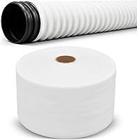 Mindsoft French Drain Fabric Sleeve 4" x 150' Polyester Filter for 4-Inch Corrugated Drainage Pipes