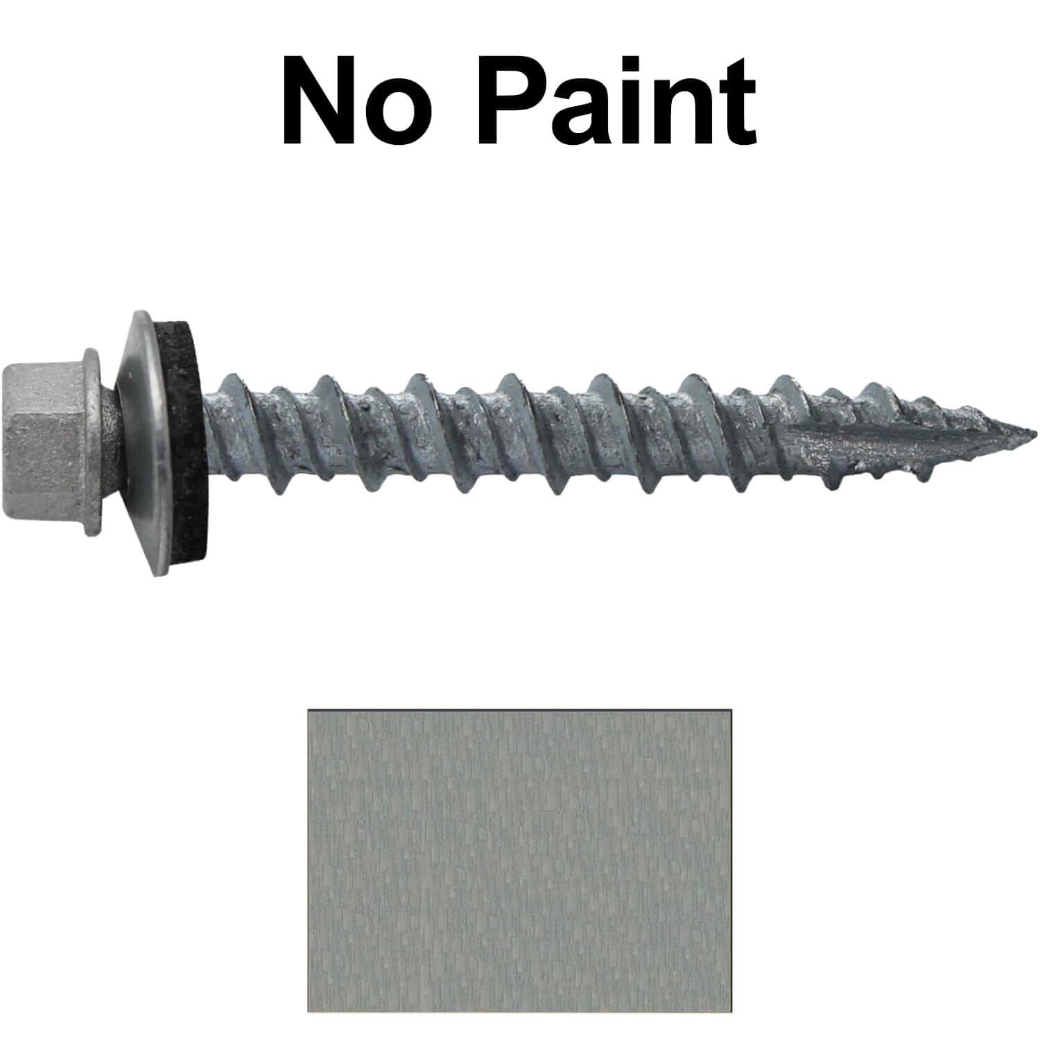 Self Tapping Screws For Metal #10 × 1 Inch, 300-PCS, Zinc Plated Hex Head Sheet Roof Screws Rubber Washer Sharp Point Wood Siding Socket Included Metal Roofing Screws