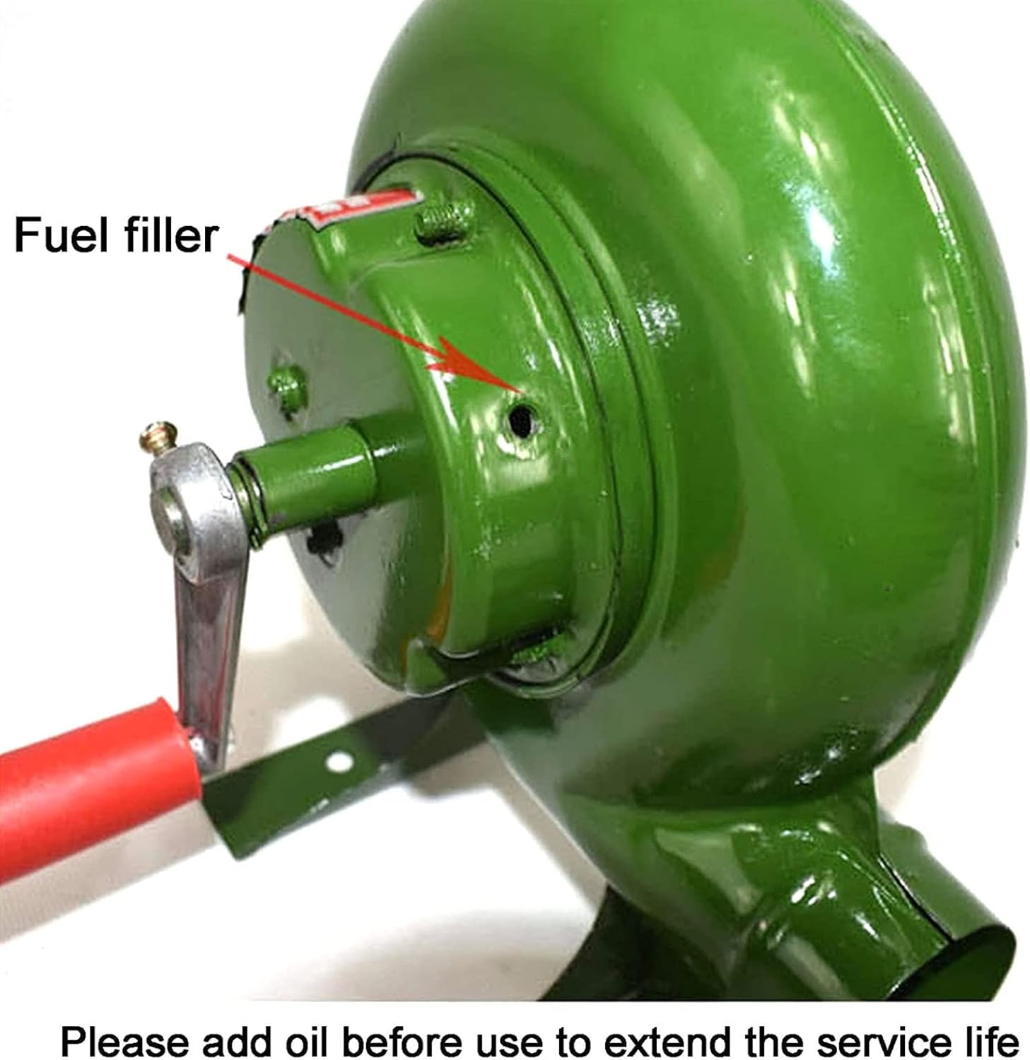 BBQ Blower Commercial Inflatable Blower Hand Crank Blacksmithing Forge Blower - Hand Crank Iron Blower Blower Barbecue Manual Oxygen Fire-Bellows Hand Crank,80w