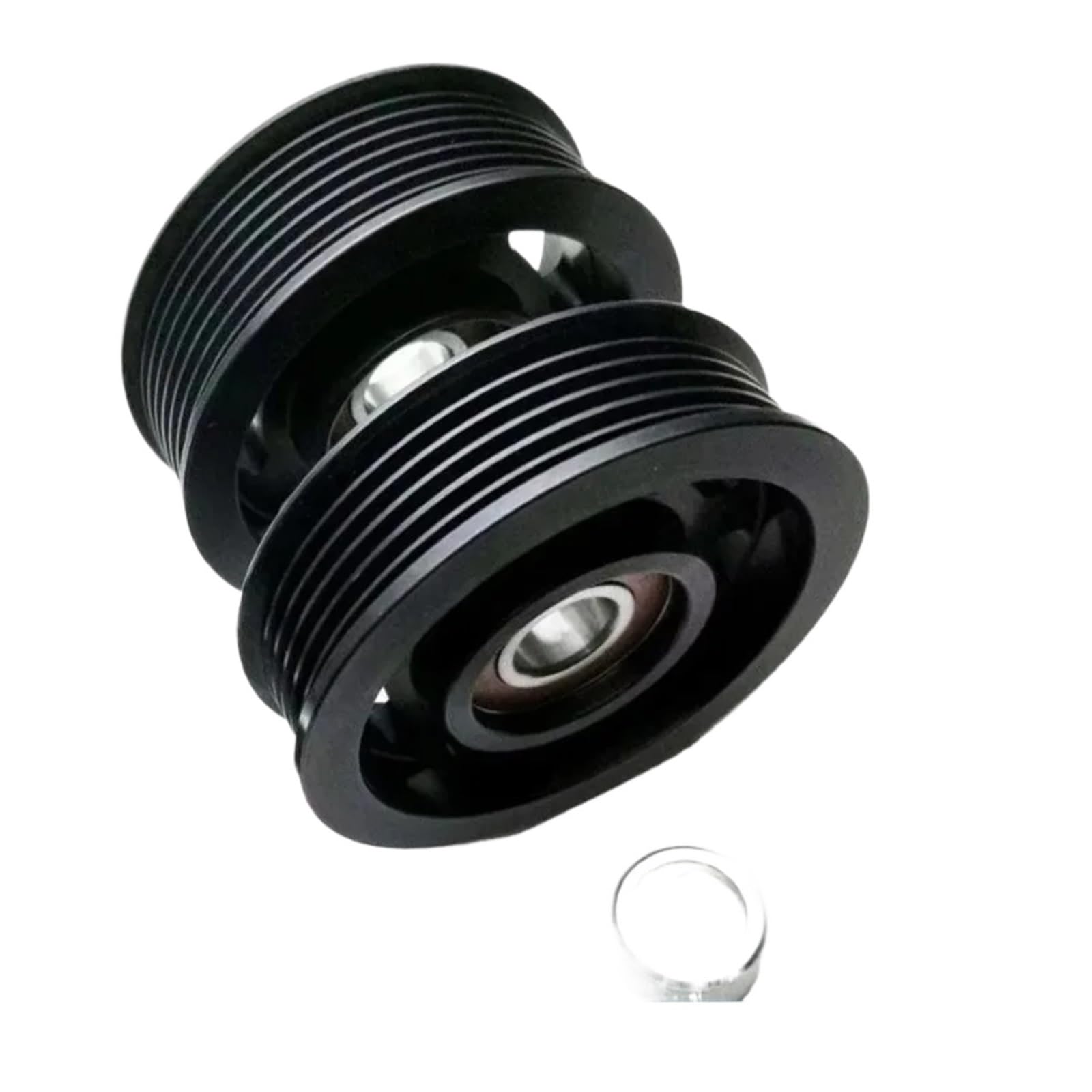 Puleggia tenditrice Set di tenditori a cinghia trasmissione a doppia puleggia del compressore per M113K CLS55 SL55 per AMG 2003-2008 1132020419A Parti