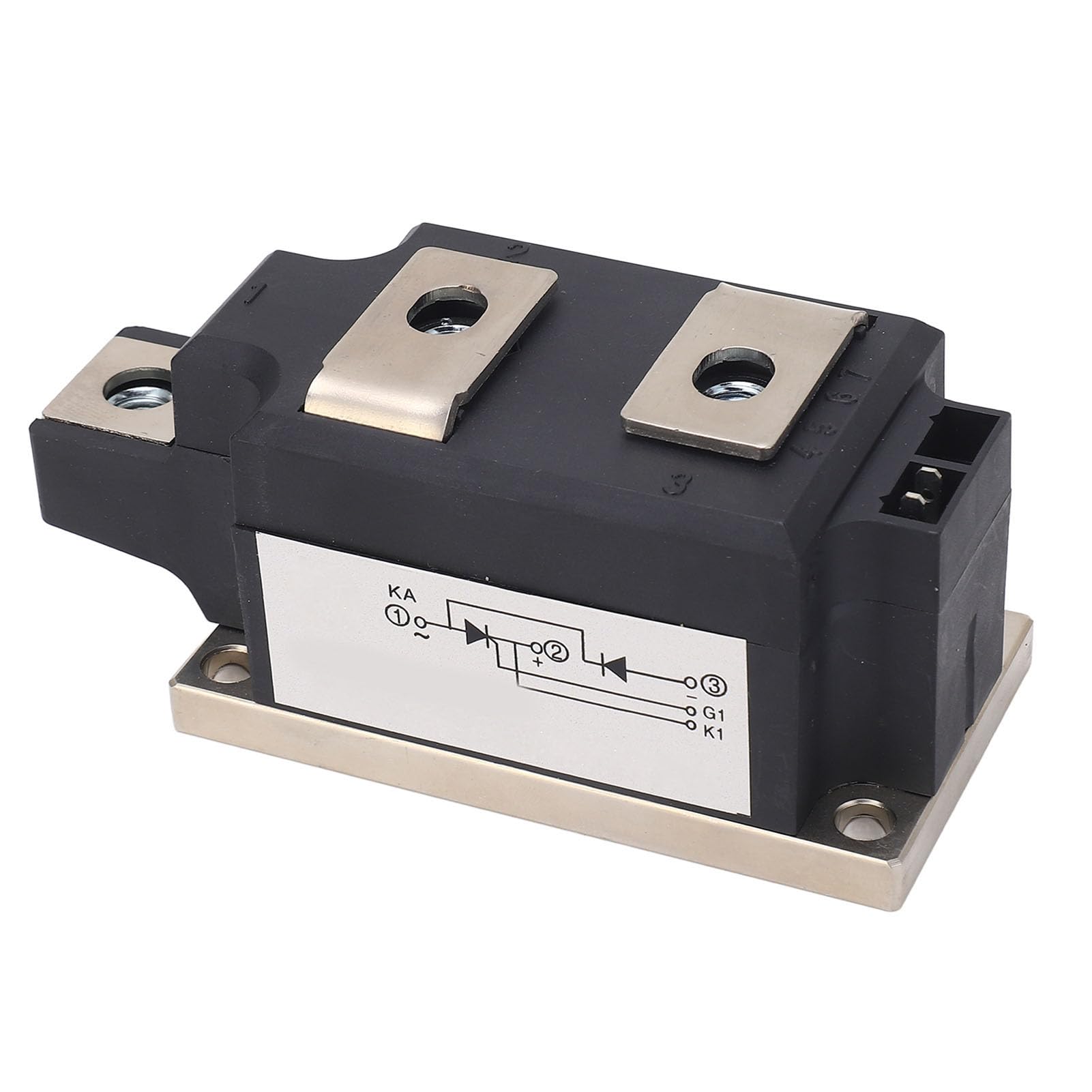 FTVOGUE Modulo Tiristore Modulo Raddrizzatore Controllato Al Silicio di Alimentazione Bidirezionale con Tensione di Picco 1600 V per Controllo di Potenza Industriale e Sostituzione del Raddrizzatore