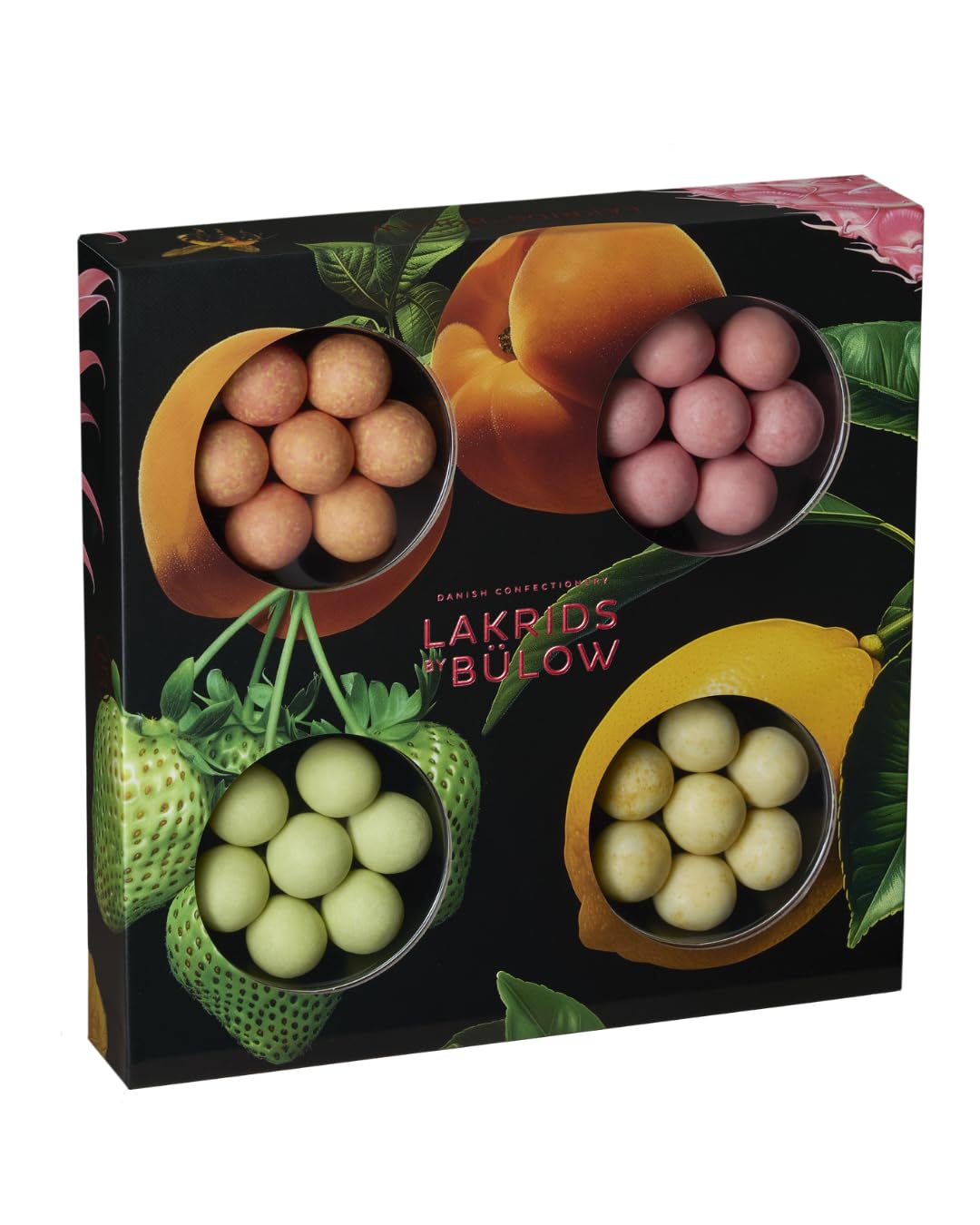 LAKRIDS BY BÜLOW - SUMMER SELECTION BOX - 175g - Fruchtige Auswahl Dänischer Gourmet Lakritze umhüllt von feinster Schokolade