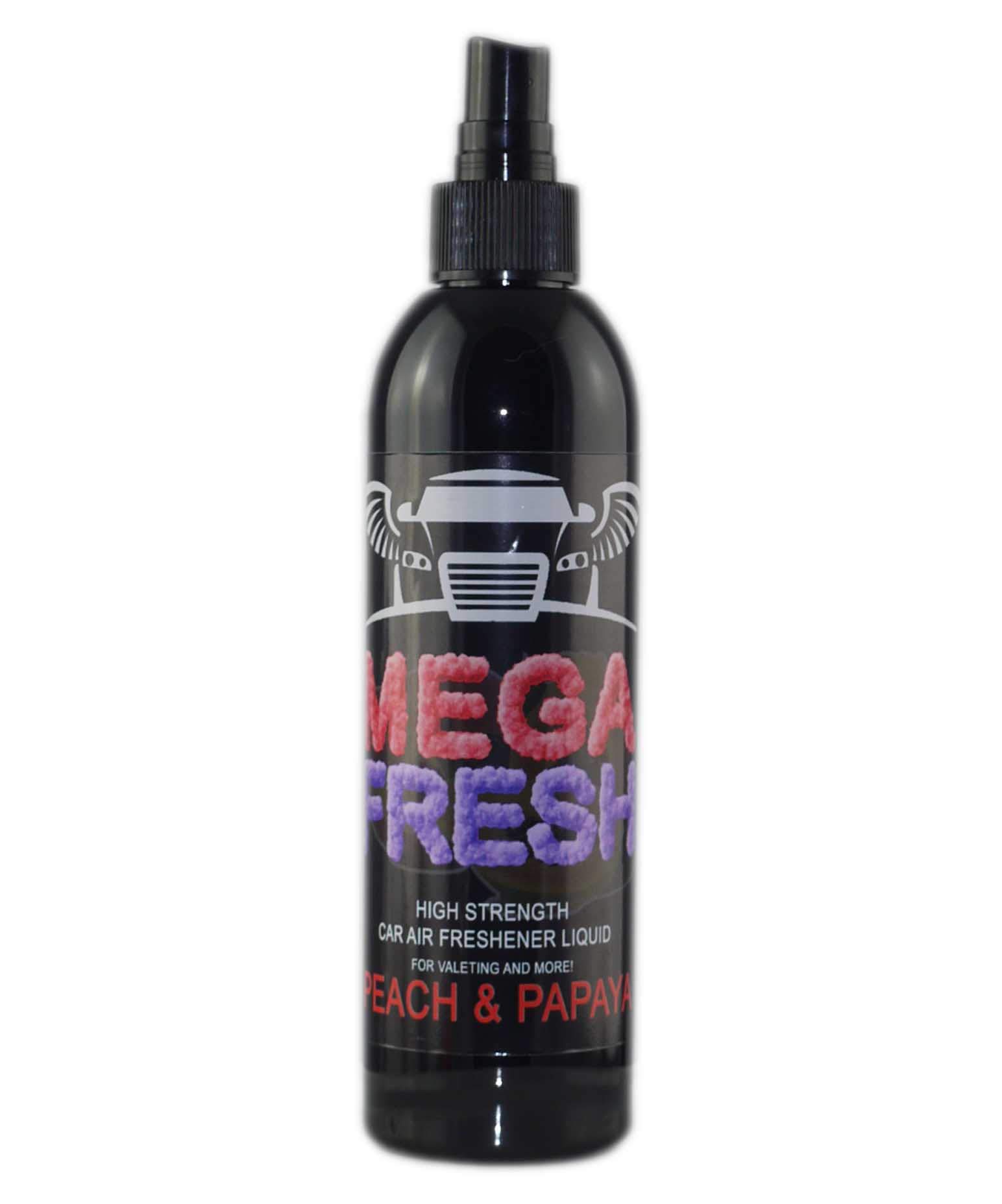 Air Freshener Mega Fresh Very Strong Fragrance - 250ml Atomizer Spray (Peach & Papaya)