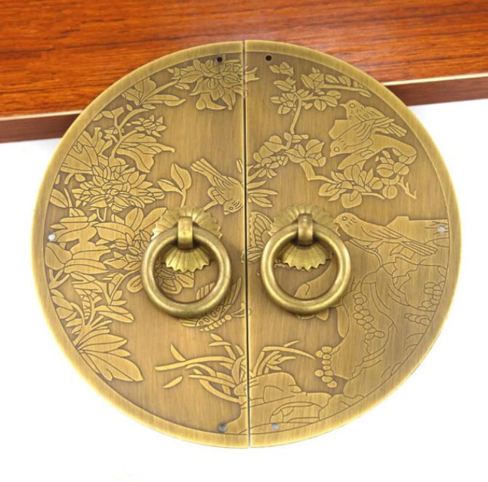 Bouton de meuble rétro en cuivre Youther pour placard et bibliothèque