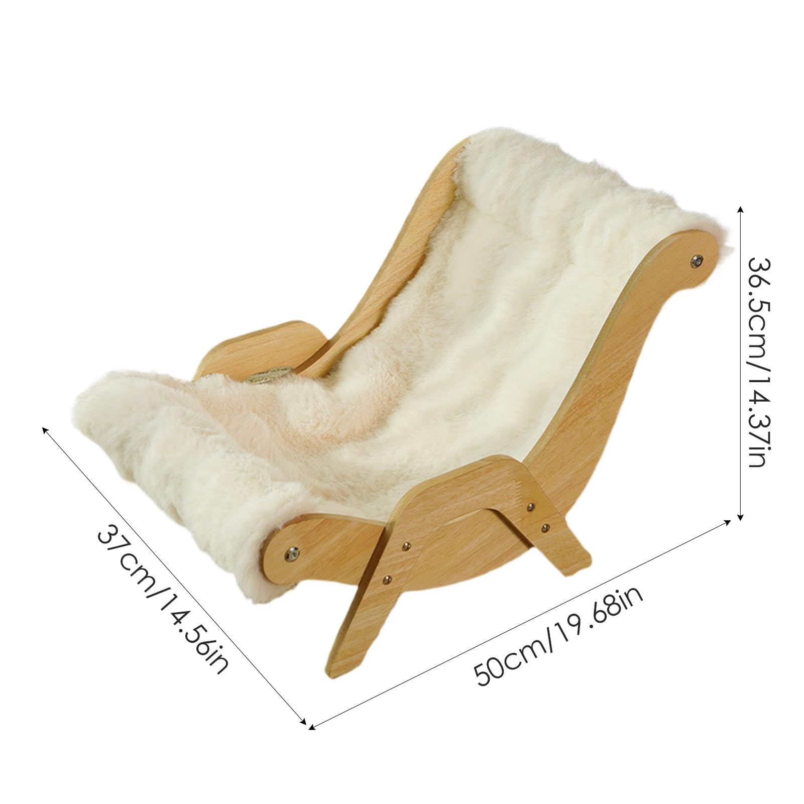 Sofá de interior peludo para gatos,Sofá cama para gatos borrosos Camas | Cama para gatos de interior, sofás para gatos, sofá cama suave y relajante para mascotas, sofá