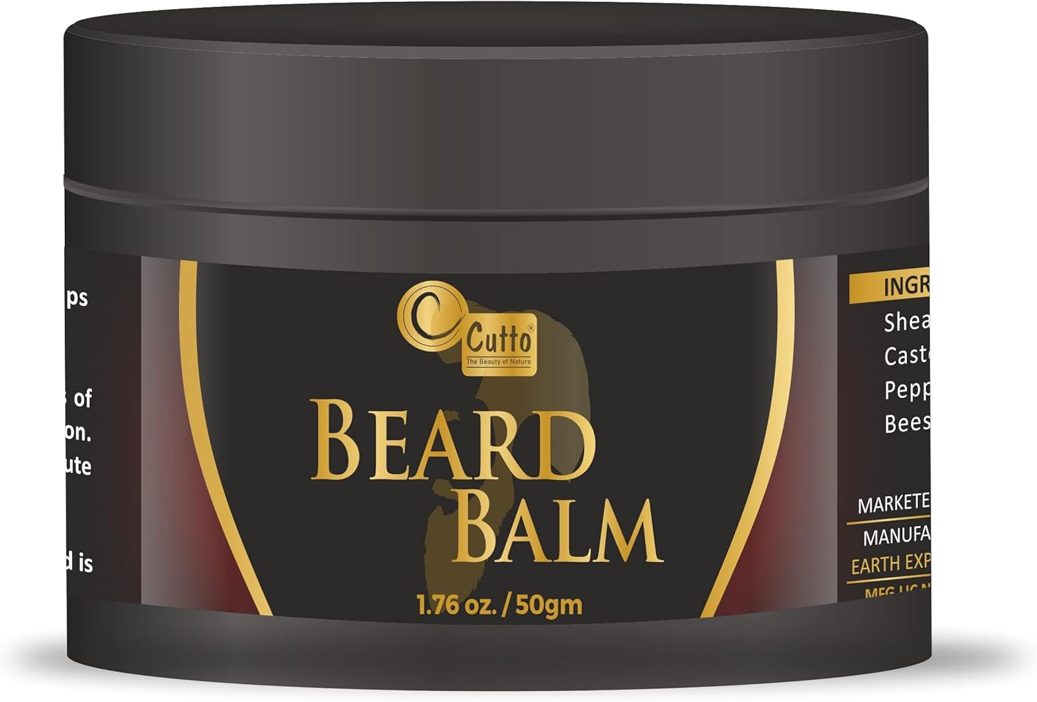 Beard Balm, Creamy and Soft Solid Consistency, Best for Gentleman