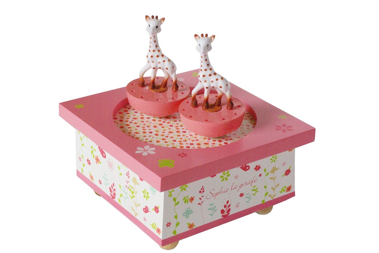 Sophie The Giraffe Trousselier Spinning Music Box