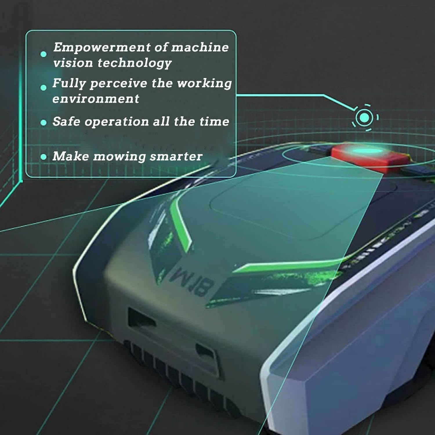ZIXIAOS Robot Tondeuse sans Fil Périphérique 1500 M² — vue 3